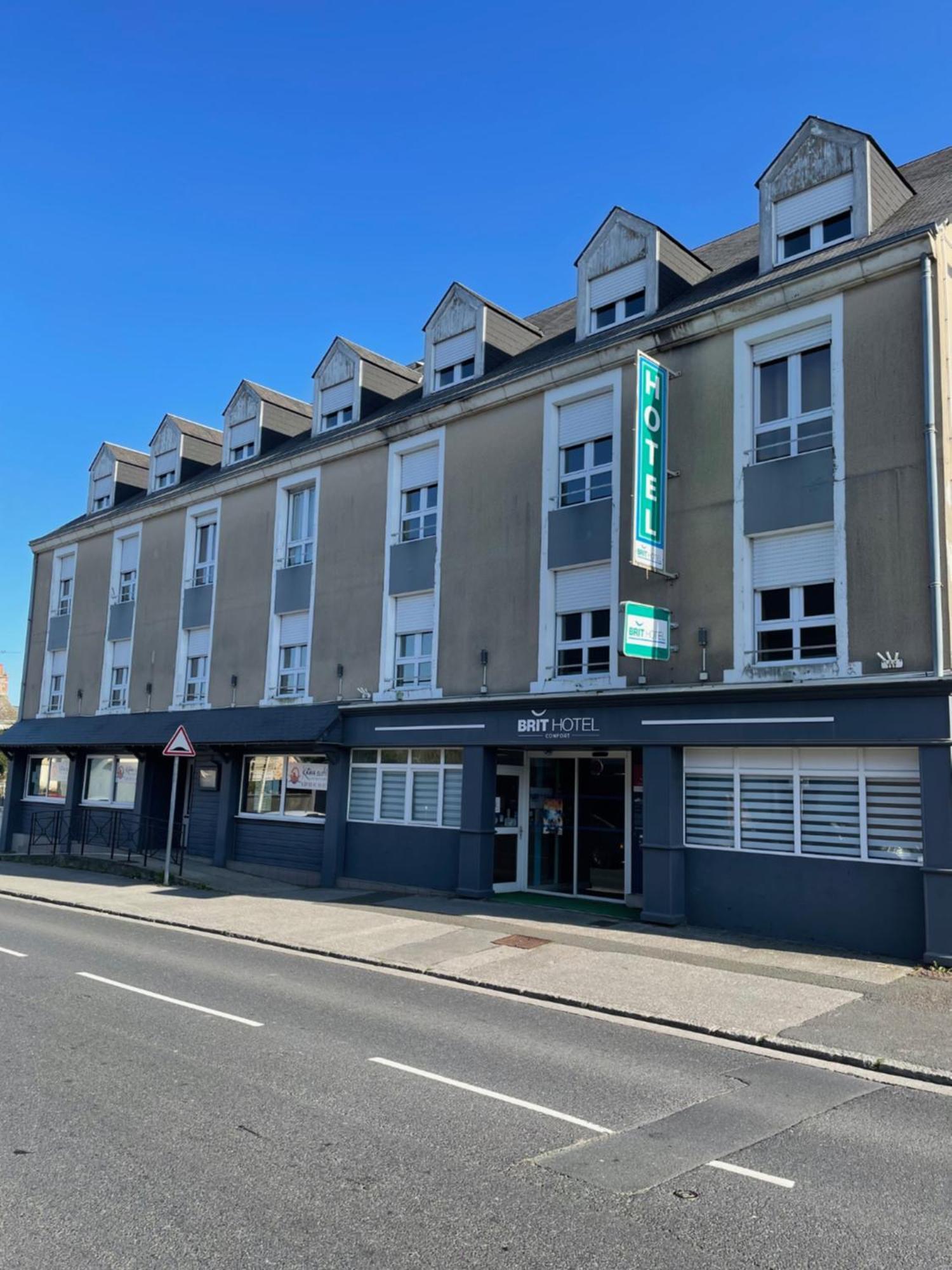Brit Hotel Cherbourg Exterior foto